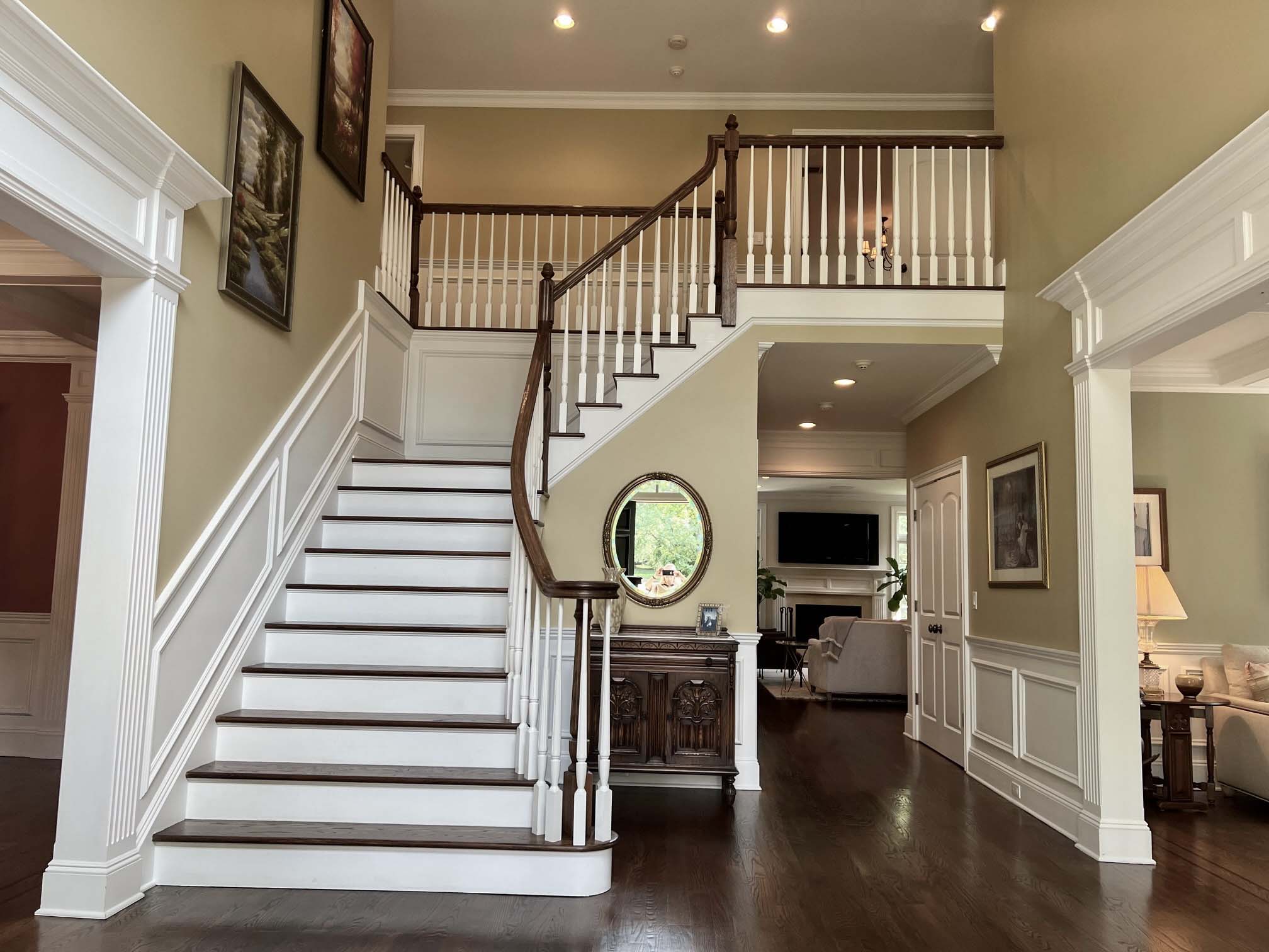 52 Keats Road, Short Hills - Center Hall Staircase