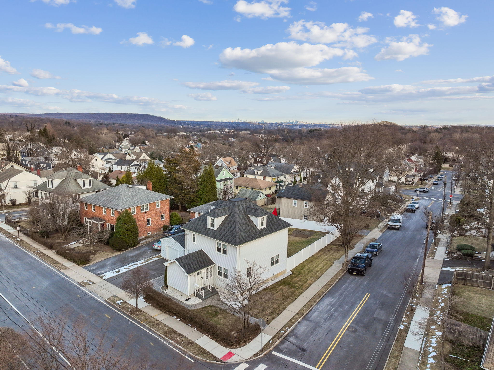 28 Park Ave, Summit - aerial