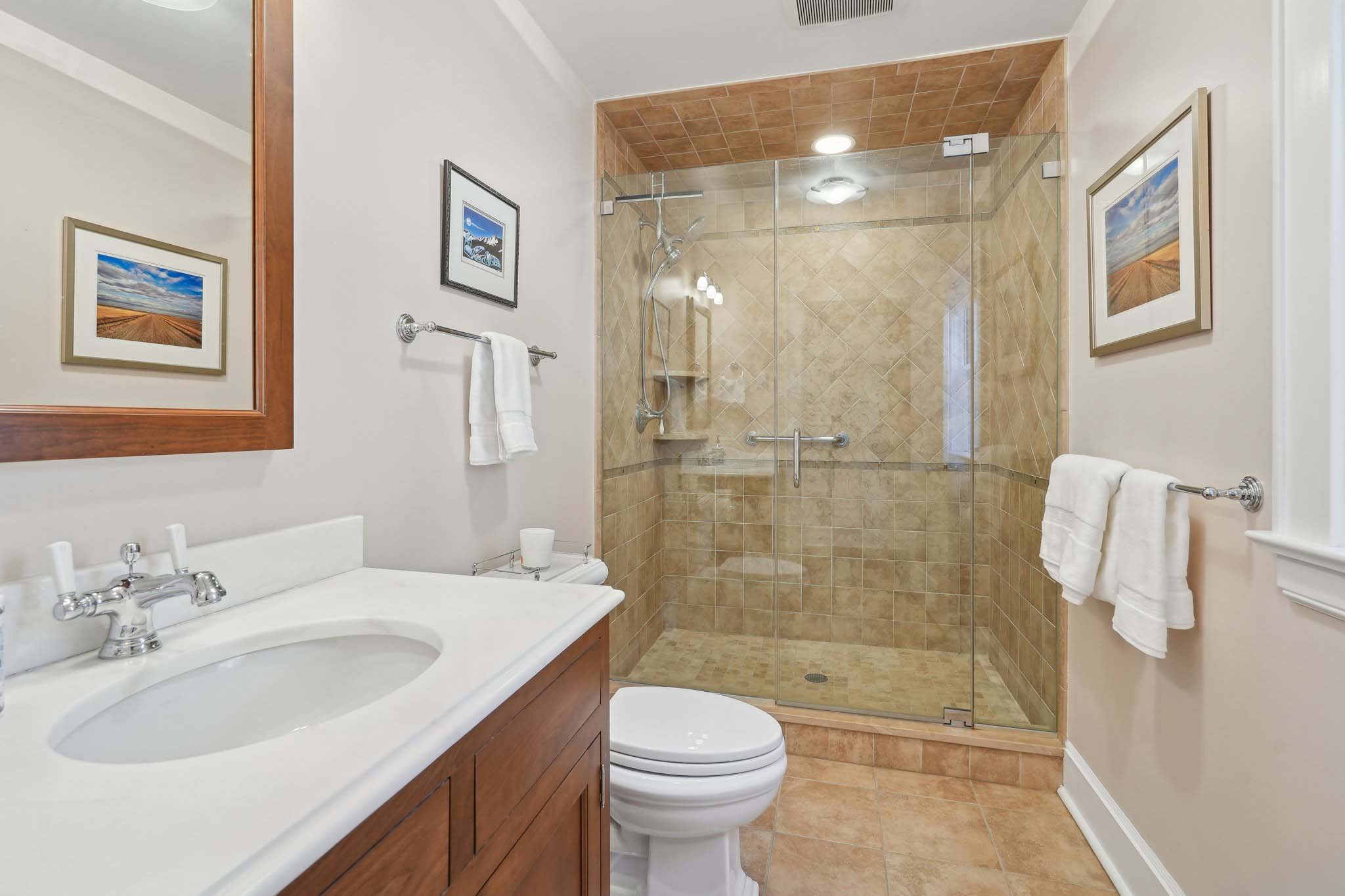 38 Campbell Road, Short Hills - First Floor Full Bath